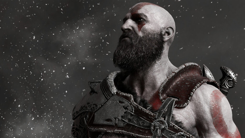 Kratos from God of War High Resolution Desktop Wallpaper