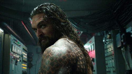 Jason Momoa as Aquaman Close Up Desktop Wallpaper