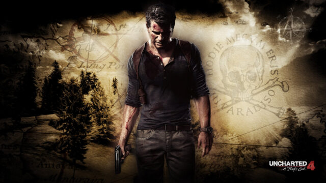 Nathan Drake Uncharted 4 A Thief's End 4K Desktop Wallpaper