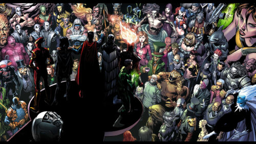 DC Comics Villains Group Portrait 4K Wallpaper