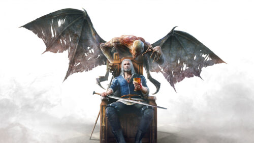 Geralt of Rivia and Detlaff The Witcher 3 Desktop Wallpaper