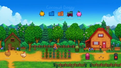 Stardew Valley Inspired Custom Desktop Wallpaper
