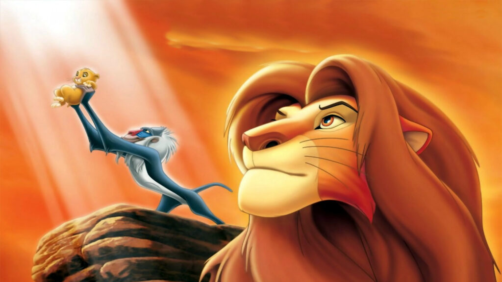 The Lion King Pride Rock Scene 16:9 Desktop Wallpaper