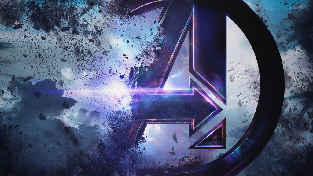 Avengers Endgame Cinematic Logo 4K Wallpaper