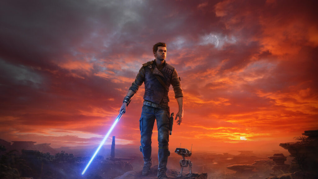 Cal Kestis and BD-1 in Star Wars Jedi Survivor Desktop Wallpaper