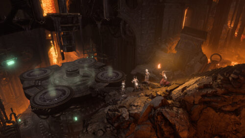 Grymforge Dungeon Exploration Desktop Wallpaper
