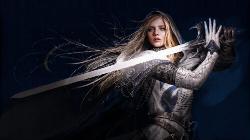 Elden Ring Warrior Woman Fantasy Art 4K Wallpaper