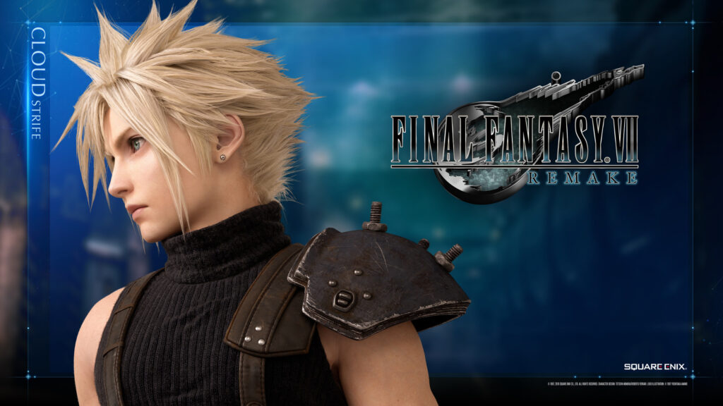 Cloud Strife Final Fantasy VII Remake HD Desktop Wallpaper