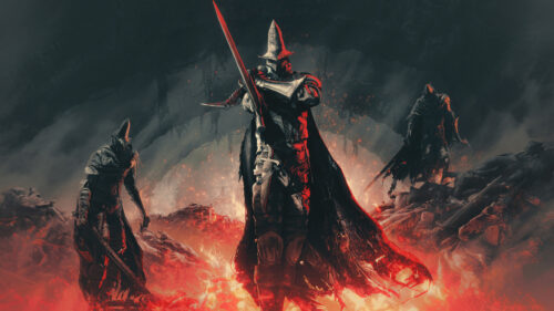 Abyssal Watchers Fantasy Warriors Dark Souls PC Wallpaper