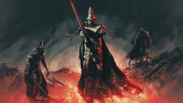 Abyssal Watchers Fantasy Warriors Dark Souls PC Wallpaper