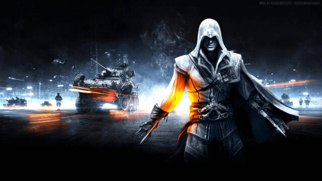 Assassin Creed Battlefield Mashup Desktop Wallpaper