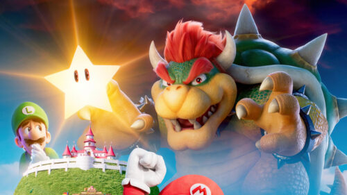 Bowser and Mario Super Mario Bros Movie Desktop Wallpaper