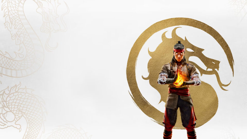 Liu Kang Mortal Kombat 1 Official Art Desktop Wallpaper