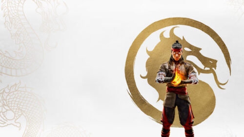 Liu Kang Mortal Kombat 1 Official Art Desktop Wallpaper