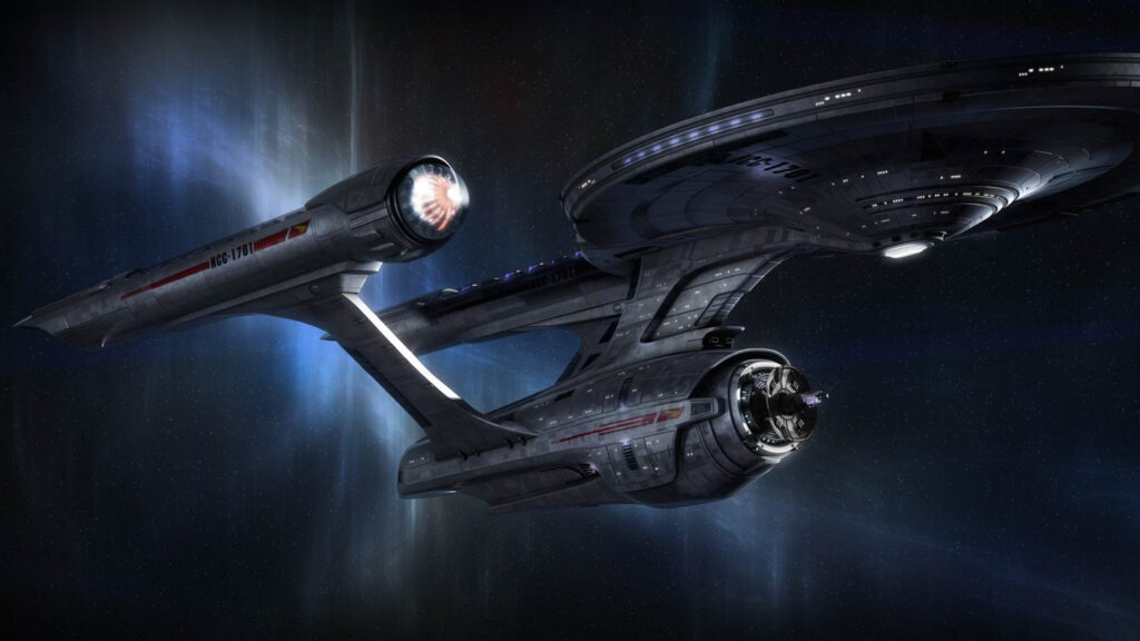 USS Enterprise NCC-1701 Star Trek Desktop Wallpaper