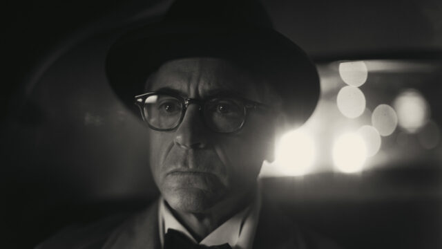 Robert Downey Jr as Lewis Strauss Desktop Wallpaper