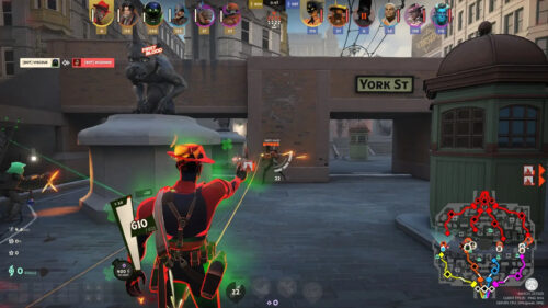 Dynamic Gameplay Action in Deadlock PC Wallpaper