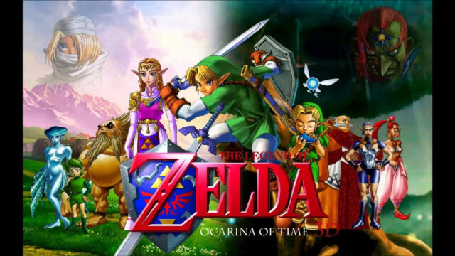 The Legend of Zelda Ocarina of Time 3D Desktop Wallpaper