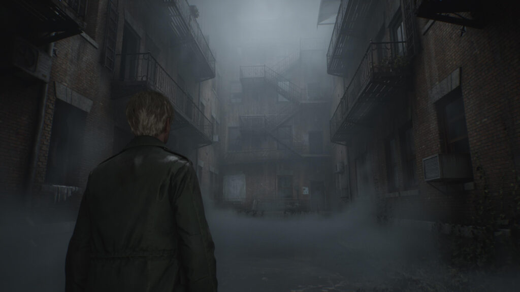 Silent Hill 2 James Sunderland Alley Desktop Wallpaper