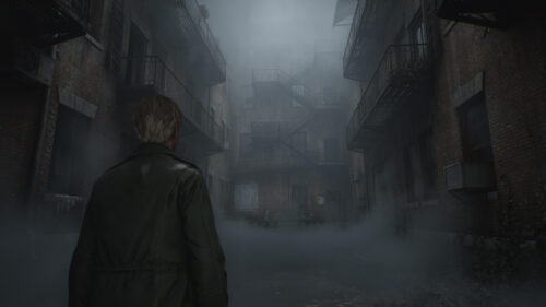 Silent Hill 2 James Sunderland Alley Desktop Wallpaper