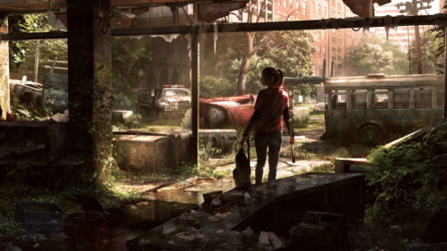 Post-Apocalyptic Scavenger Exploration 4K Wallpaper