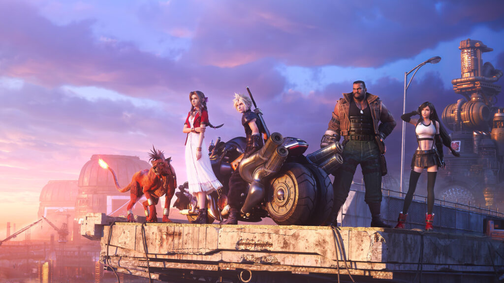 Final Fantasy VII Rebirth Characters Desktop Wallpaper