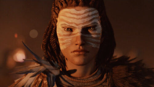Aloy Portrait From Horizon Forbidden West 4K Wallpaper