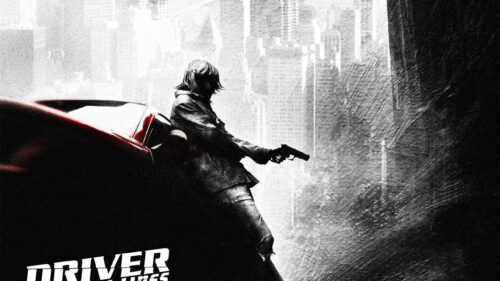 Gritty Action Noir Car Driver 4K Wallpaper
