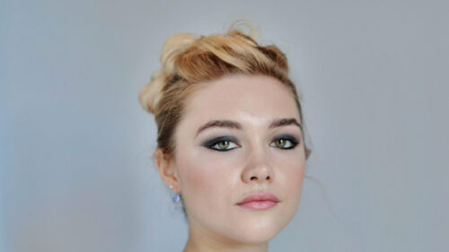 Florence Pugh Portrait 4K Desktop Wallpaper