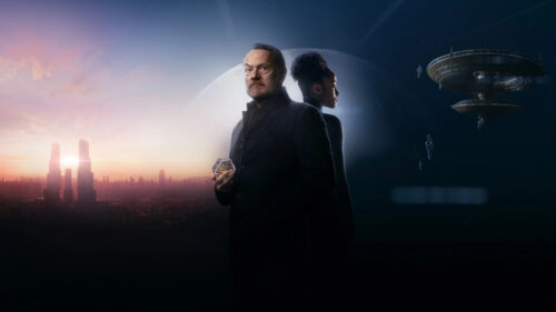 Foundation Hari Seldon and Gaal Dornick Desktop Wallpaper