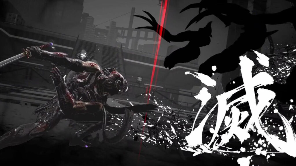 Action-Packed Ninja Warrior Combat 4K Desktop Wallpaper
