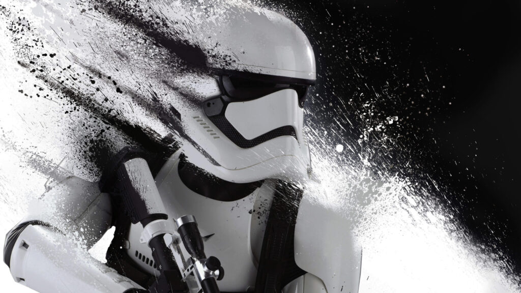 Star Wars Stormtrooper Disintegration Art 4K Desktop Wallpaper