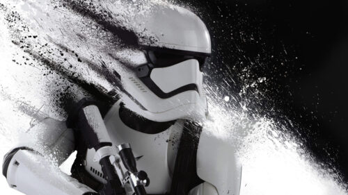 Star Wars Stormtrooper Disintegration Art 4K Desktop Wallpaper