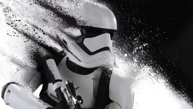 Star Wars Stormtrooper Disintegration Art 4K Desktop Wallpaper