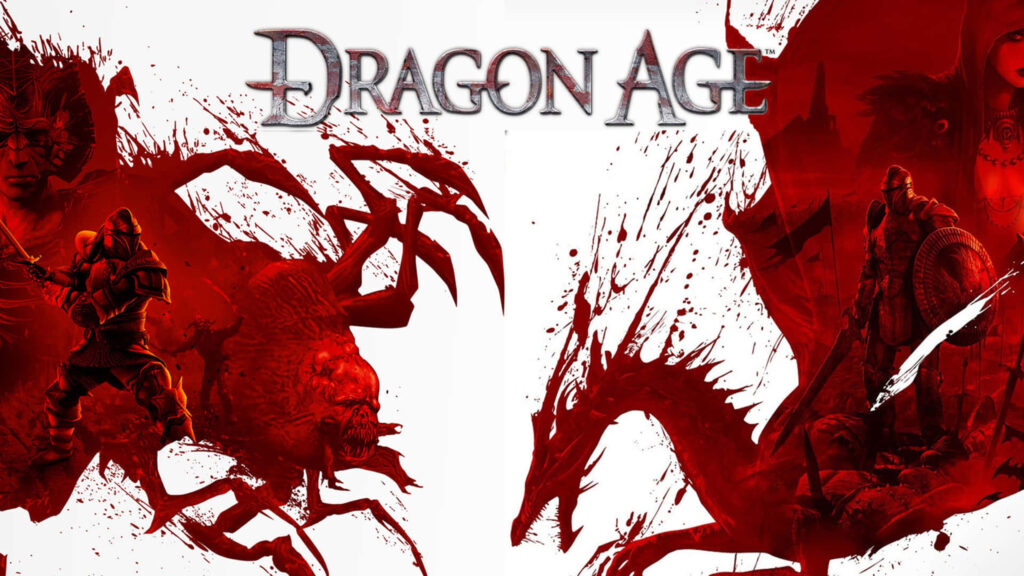 Dragon Age Dark Fantasy Art Wide Desktop Wallpaper