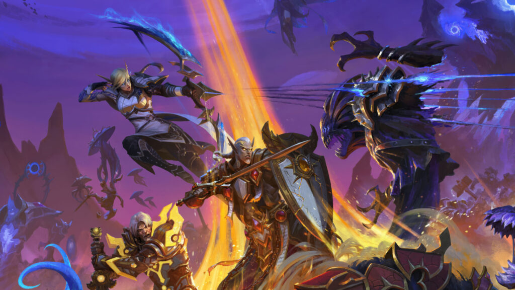 Fantasy Battle Action Art Desktop Wallpaper