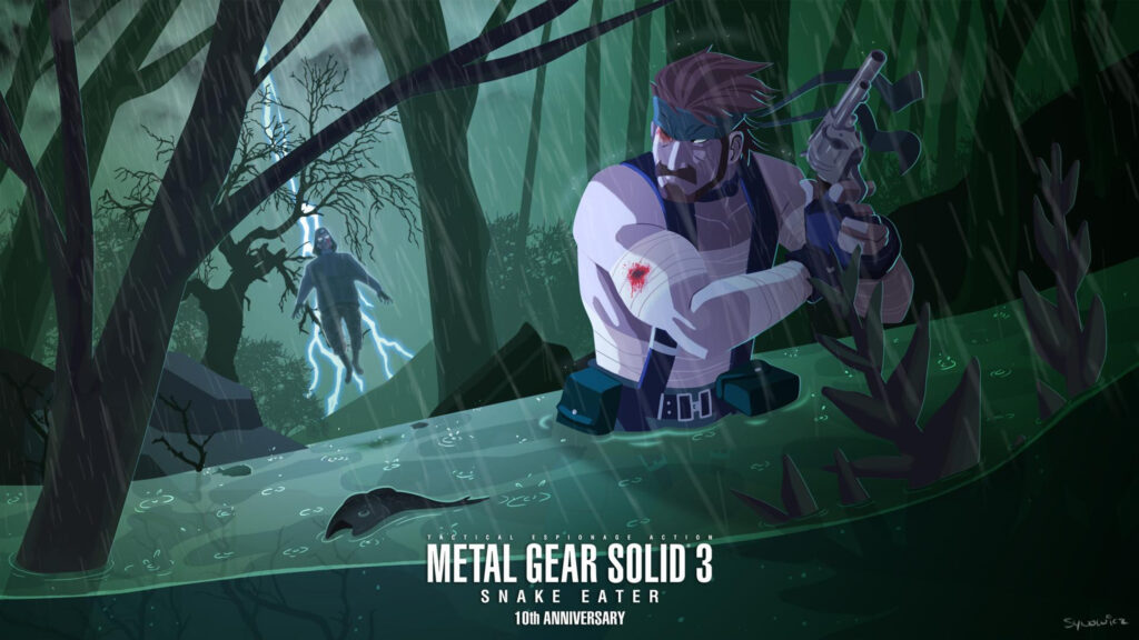 Metal Gear Solid 3 Snake Eater 10th Anniversary Desktop Wallpaper