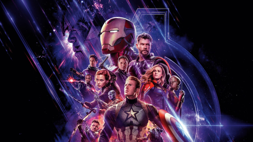 Avengers Endgame Theatrical Poster Desktop Wallpaper