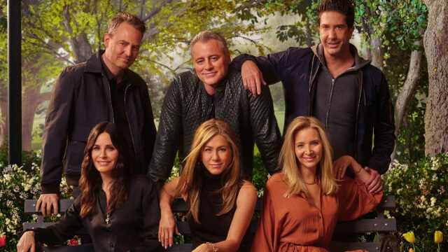 Friends Cast Reunion Professional Portrait Desktop Wallpaper