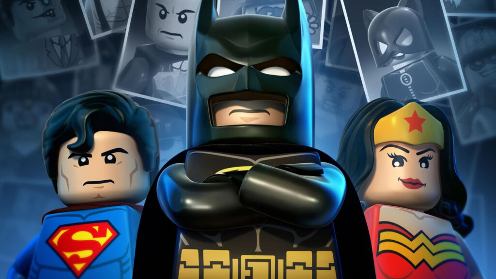 LEGO DC Super Heroes Trio Justice League 4K Desktop Wallpaper