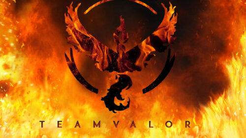 Pokémon Team Valor Fire Emblem 4K Desktop Wallpaper