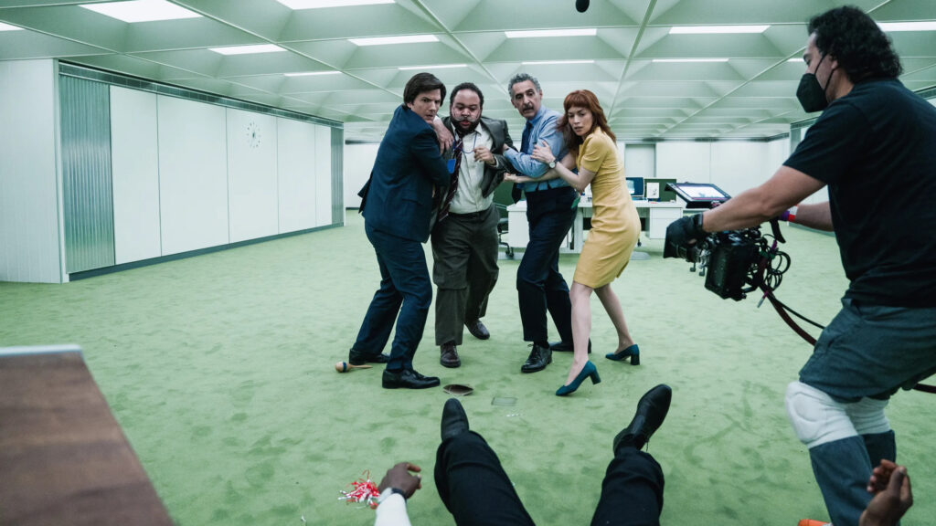 Behind the Scenes of Severance Desktop Wallpaper