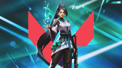 Sage from Valorant Gaming Character 4K Desktop Wallpaper