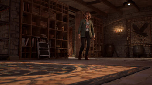 Life is Strange Alex Chen Exploring Study Desktop Wallpaper