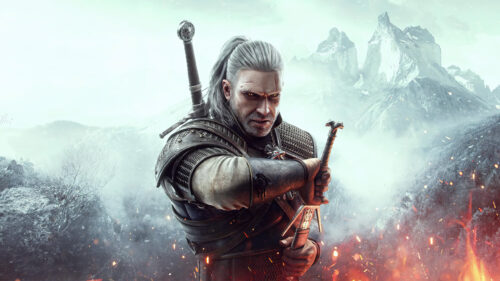 Geralt of Rivia Fantasy Warrior 4K Wallpaper