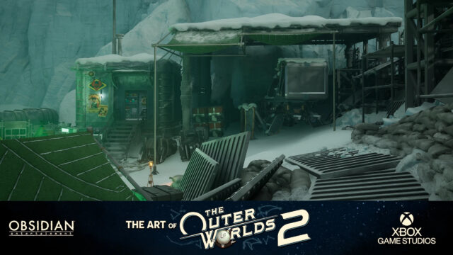 The Outer Worlds 2 Snowy Research Outpost 4K Wallpaper