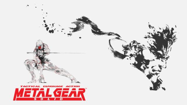 Metal Gear Solid Cyber Ninja and Snake Duel 4K Wallpaper