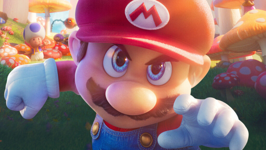 Mario from The Super Mario Bros. Movie 4K Desktop Wallpaper