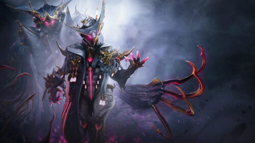 Limbo Prime and Revenant Prime Shadow Desktop Wallpaper
