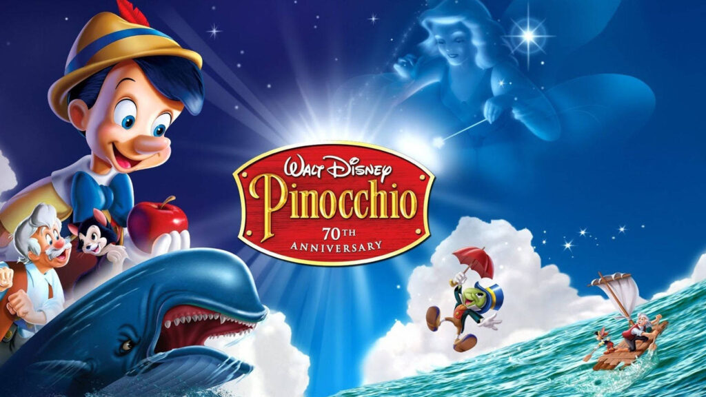 Disney Pinocchio 70th Anniversary Official Desktop Wallpaper